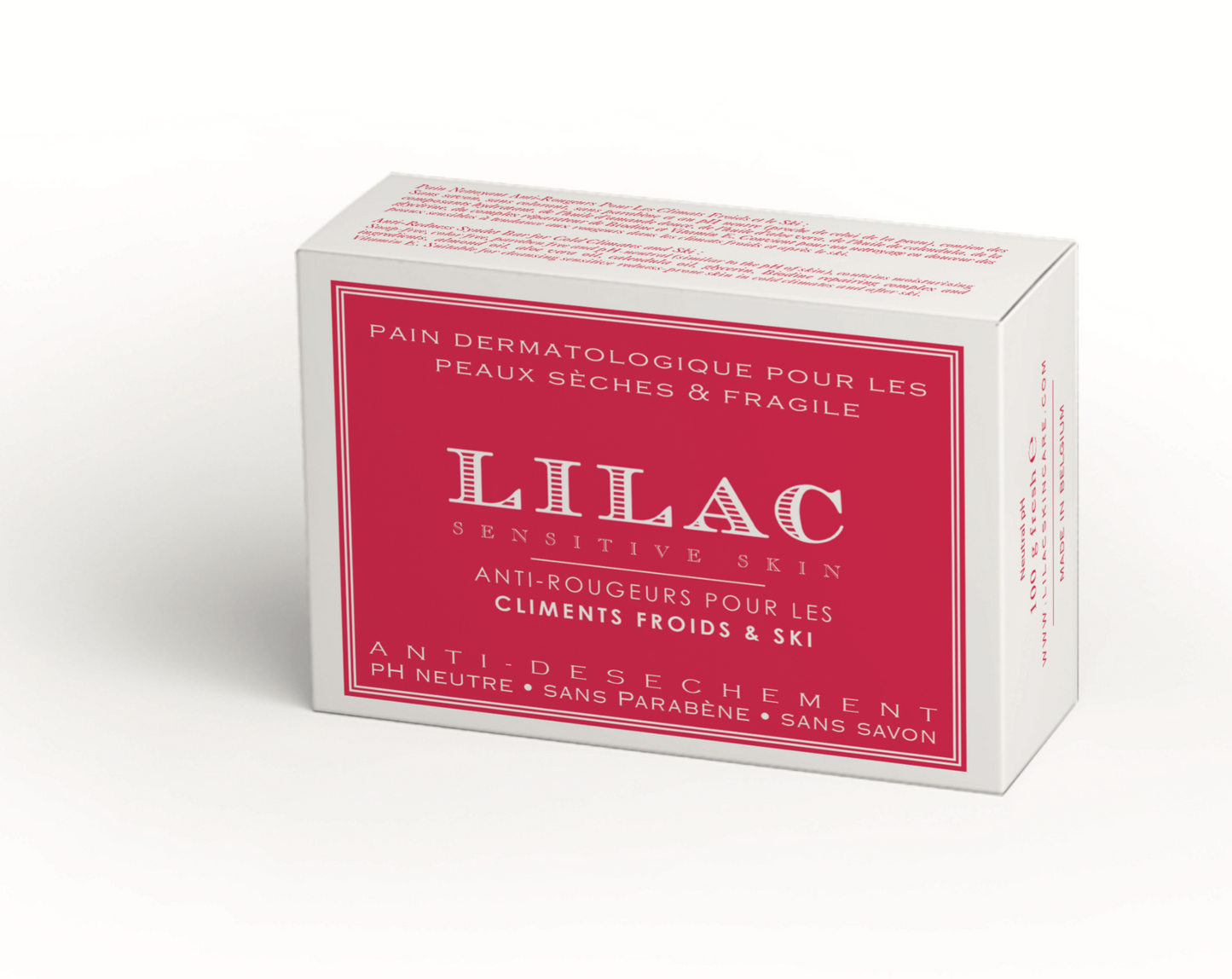 Barra dermatológica antienrojecimiento para clima frío LILAC